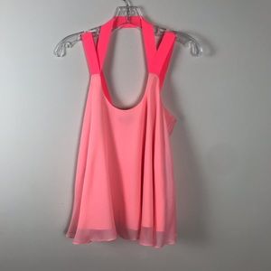 Elizabeth and James hot pink top.